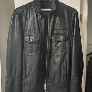Men’s All Saints Leather Jacket